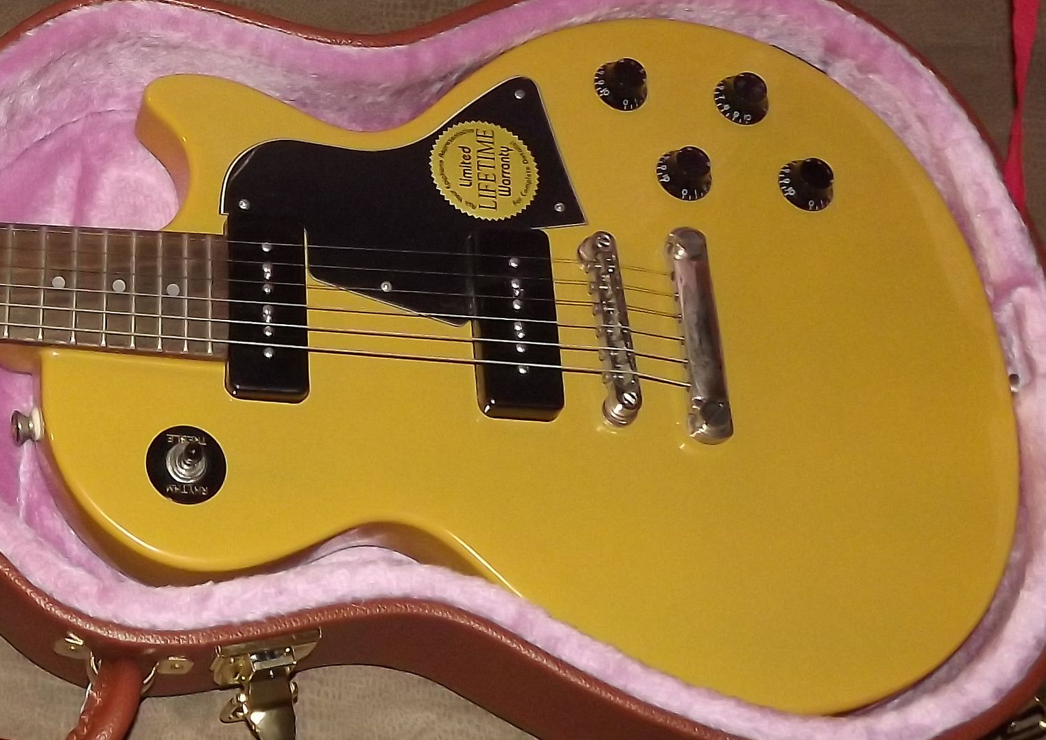 TV Yellow Epiphone Les Paul Special Singlecut Telecaster Guitar Forum